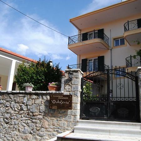 Ferienwohnung Filoxenia Levídhion Exterior foto