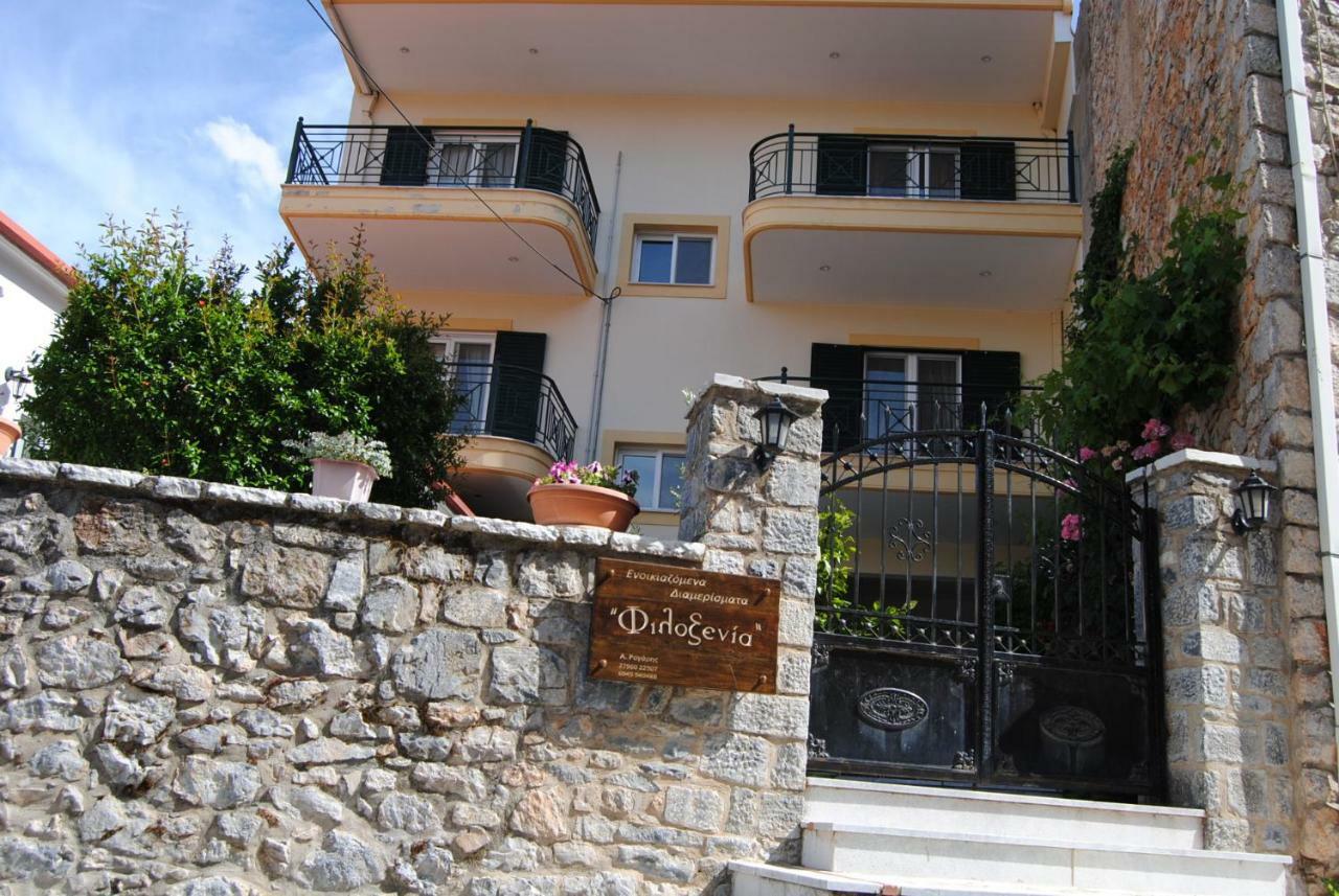 Ferienwohnung Filoxenia Levídhion Exterior foto